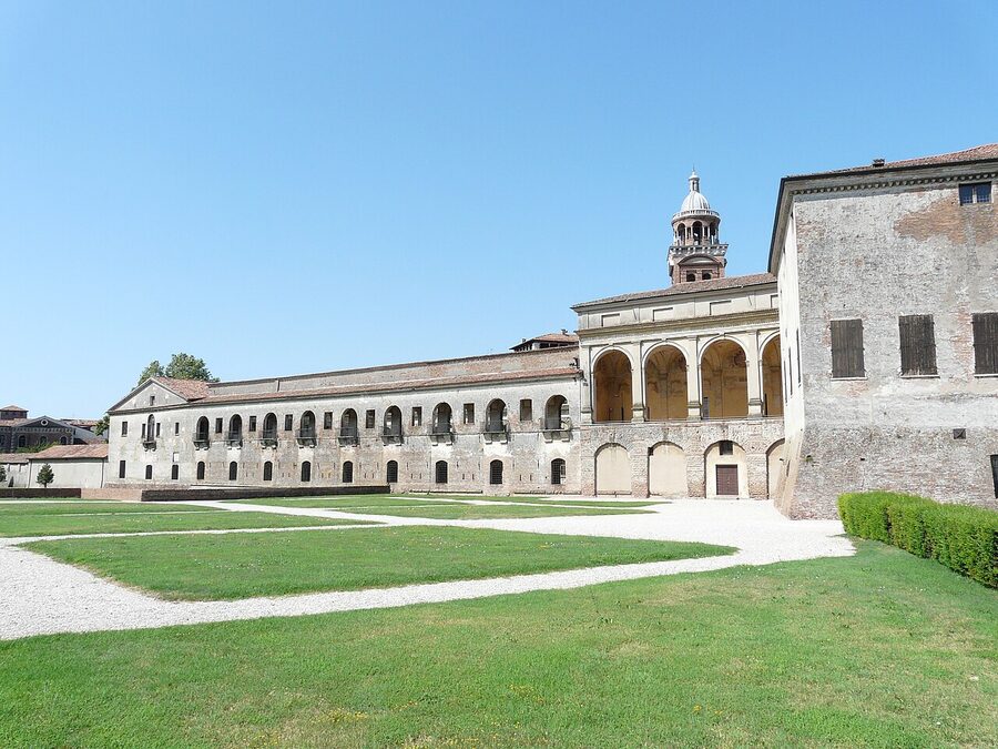 The Palazzo Ducale of Mantova, the vast Gonzaga ducal residence with 500 rooms