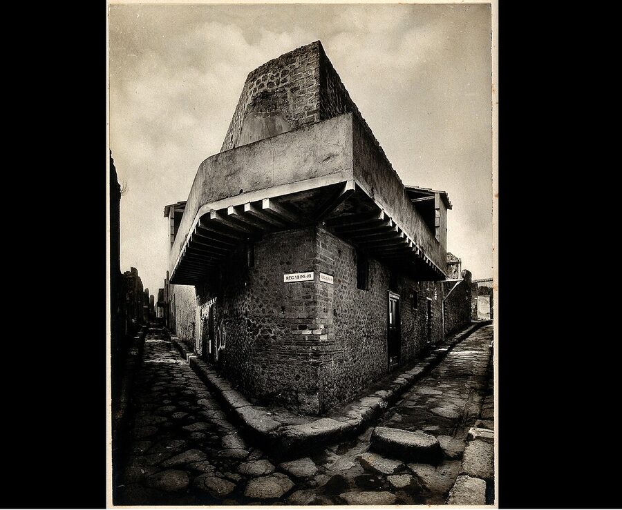 The Lupanare — the main brothel at Pompeii