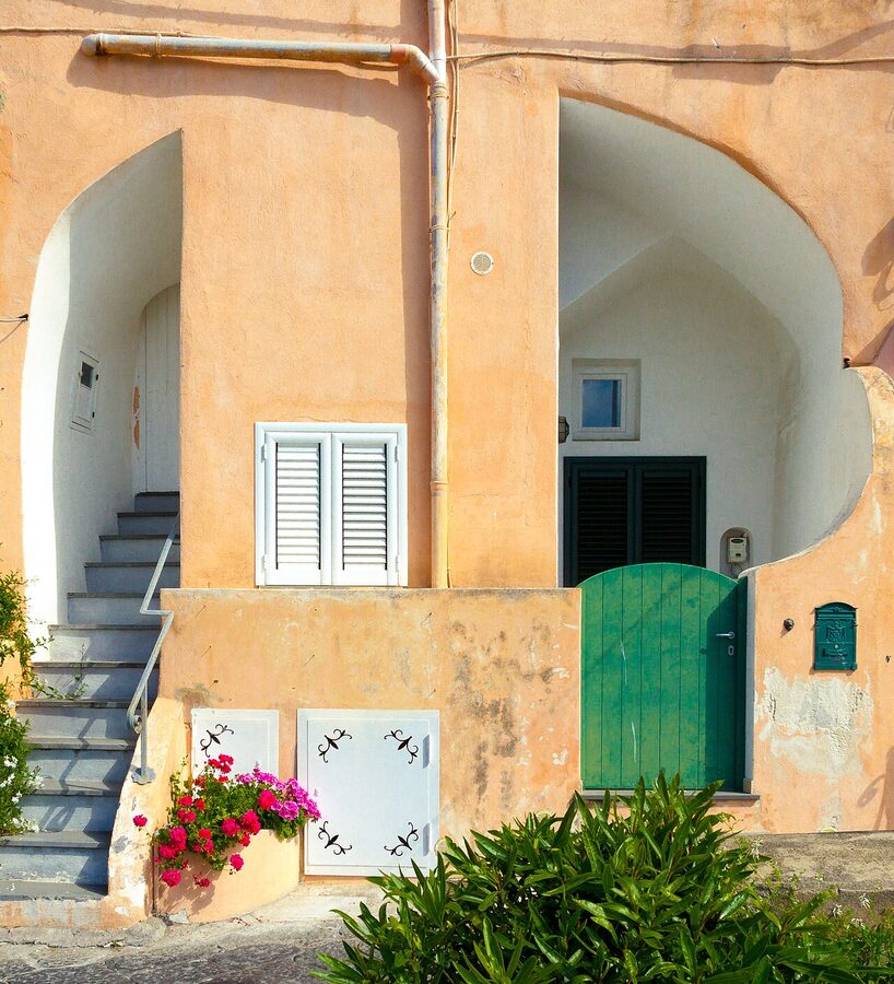 Marina di Chiaiolella, Procida's second harbour on the southwestern tip