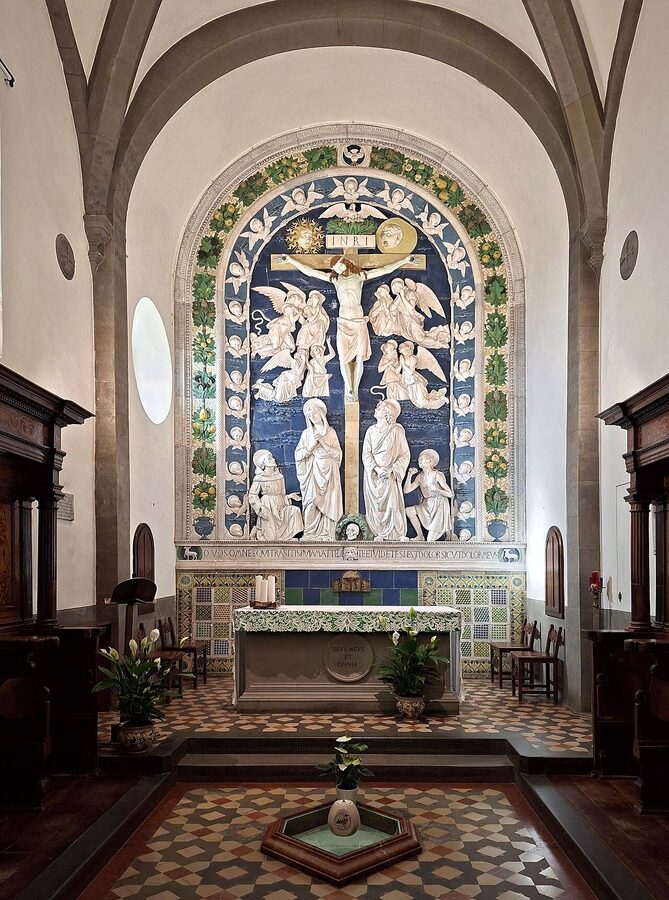 The Cappella delle Sacre Stimmate at the Santuario della Verna in Tuscany